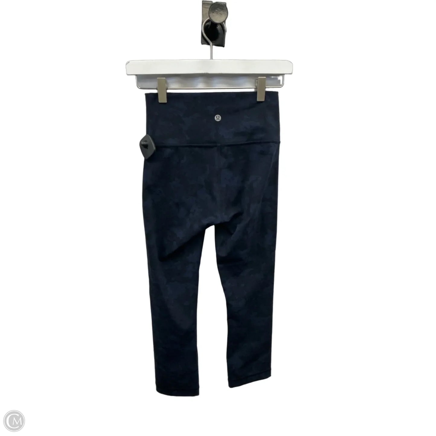 Athletic Capris By Lululemon In Navy, Size: S