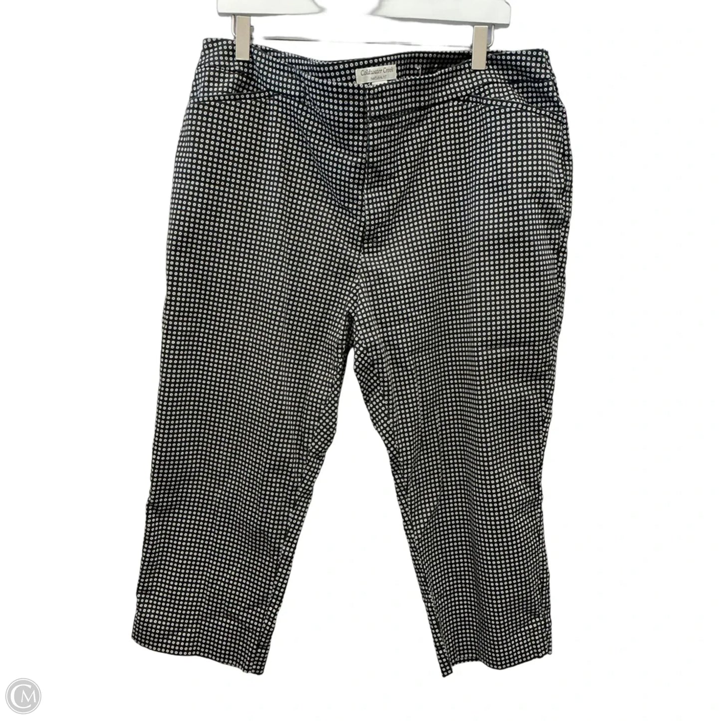Pants Cropped By Coldwater Creek In Black, Size: 20