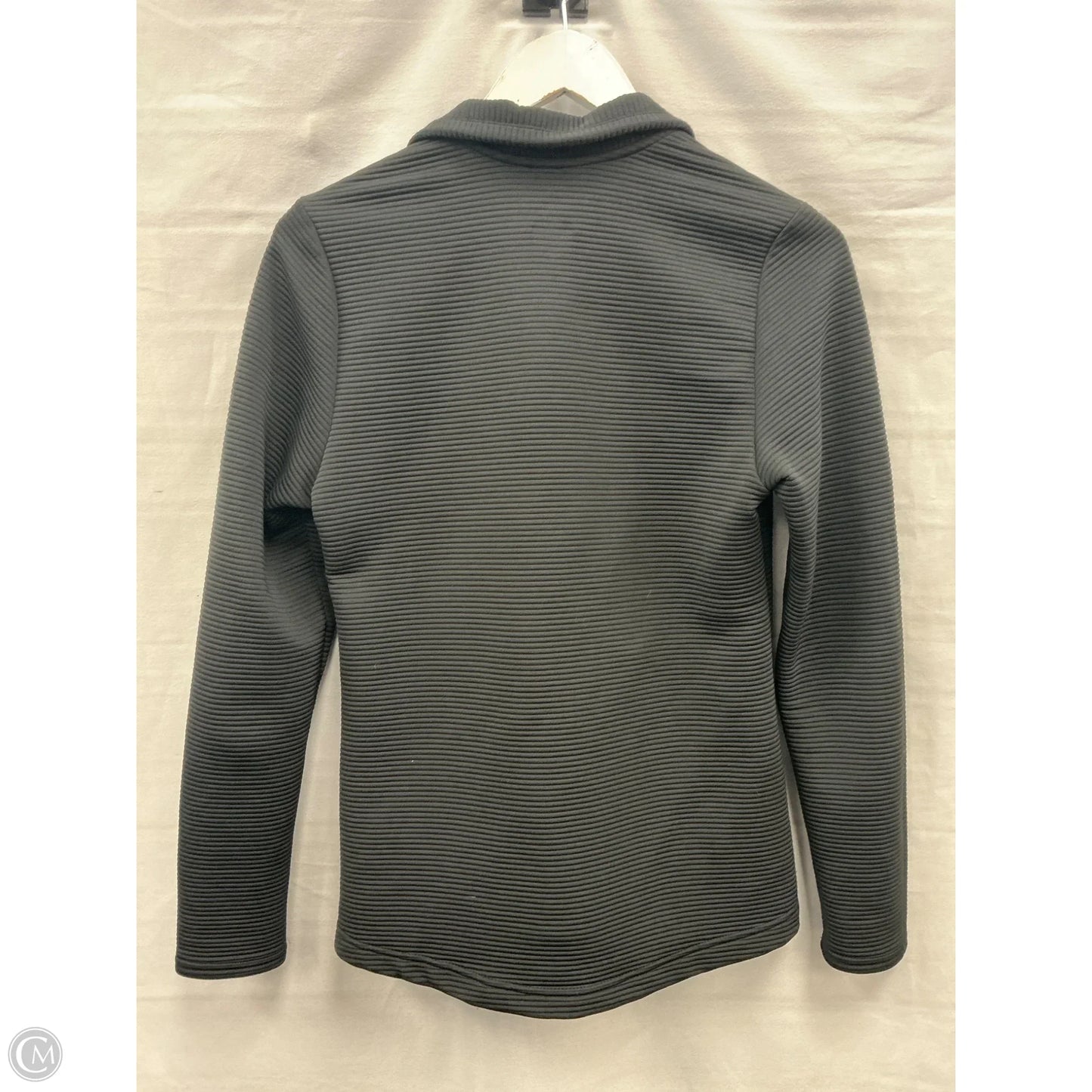 Athletic Jacket By Adidas In Black, Size: M