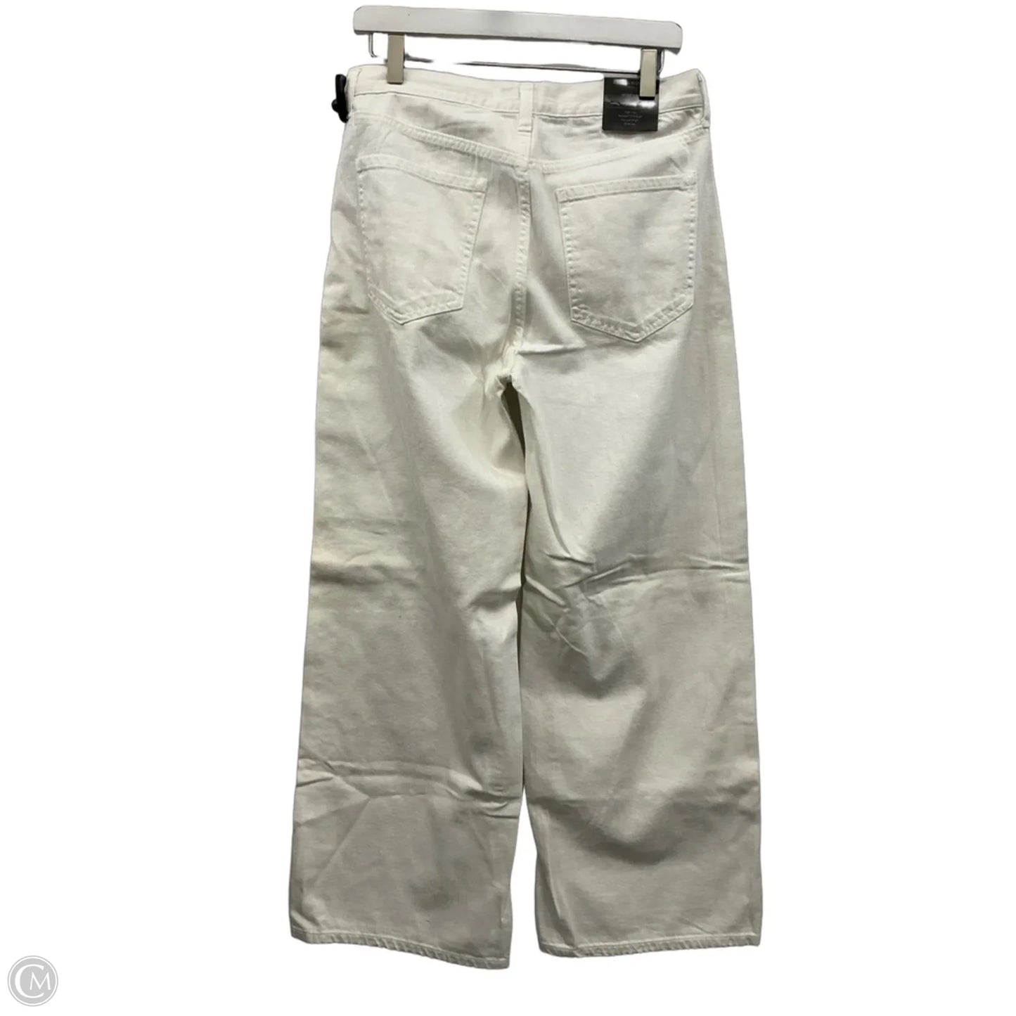 Pants Wide Leg By Banana Republic In White, Size: 10