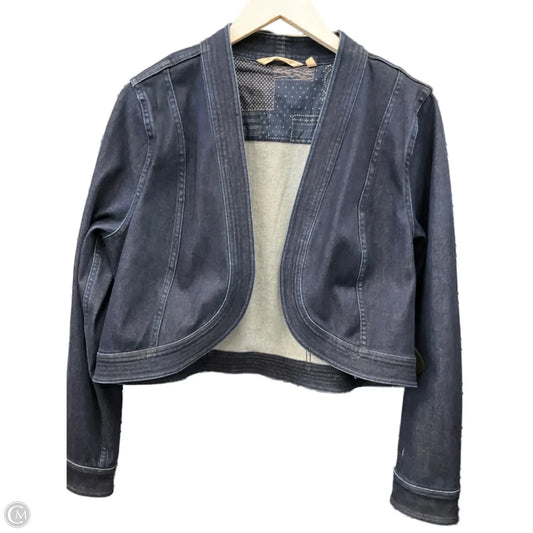 Jacket Denim By Soft Surroundings In Blue Denim, Size: M
