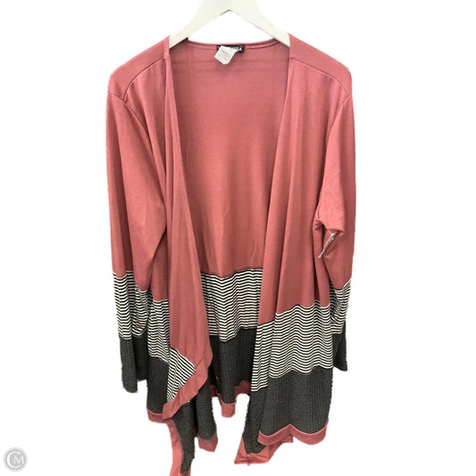 Cardigan By Heimish Usa In Pink, Size: 3x