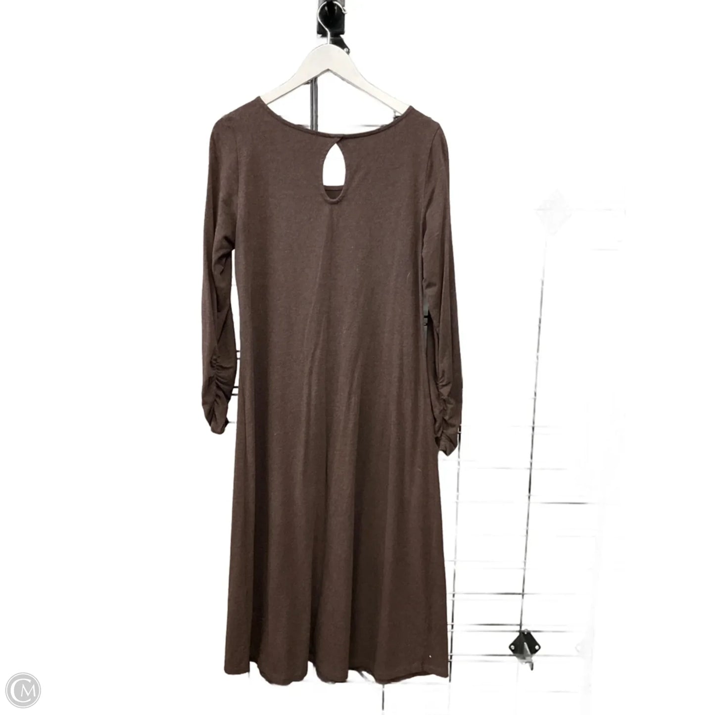 Dress Casual Short By Soft Surroundings In Brown, Size: M