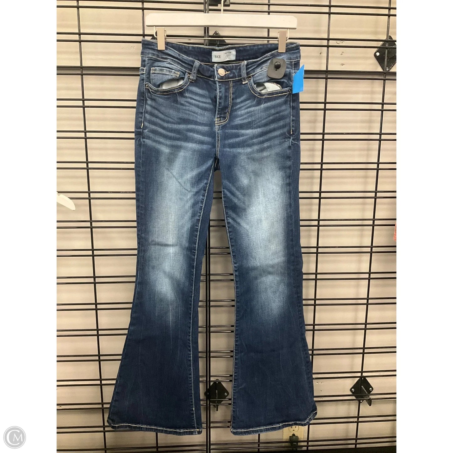 Jeans Flared By Bke In Blue Denim, Size: 4