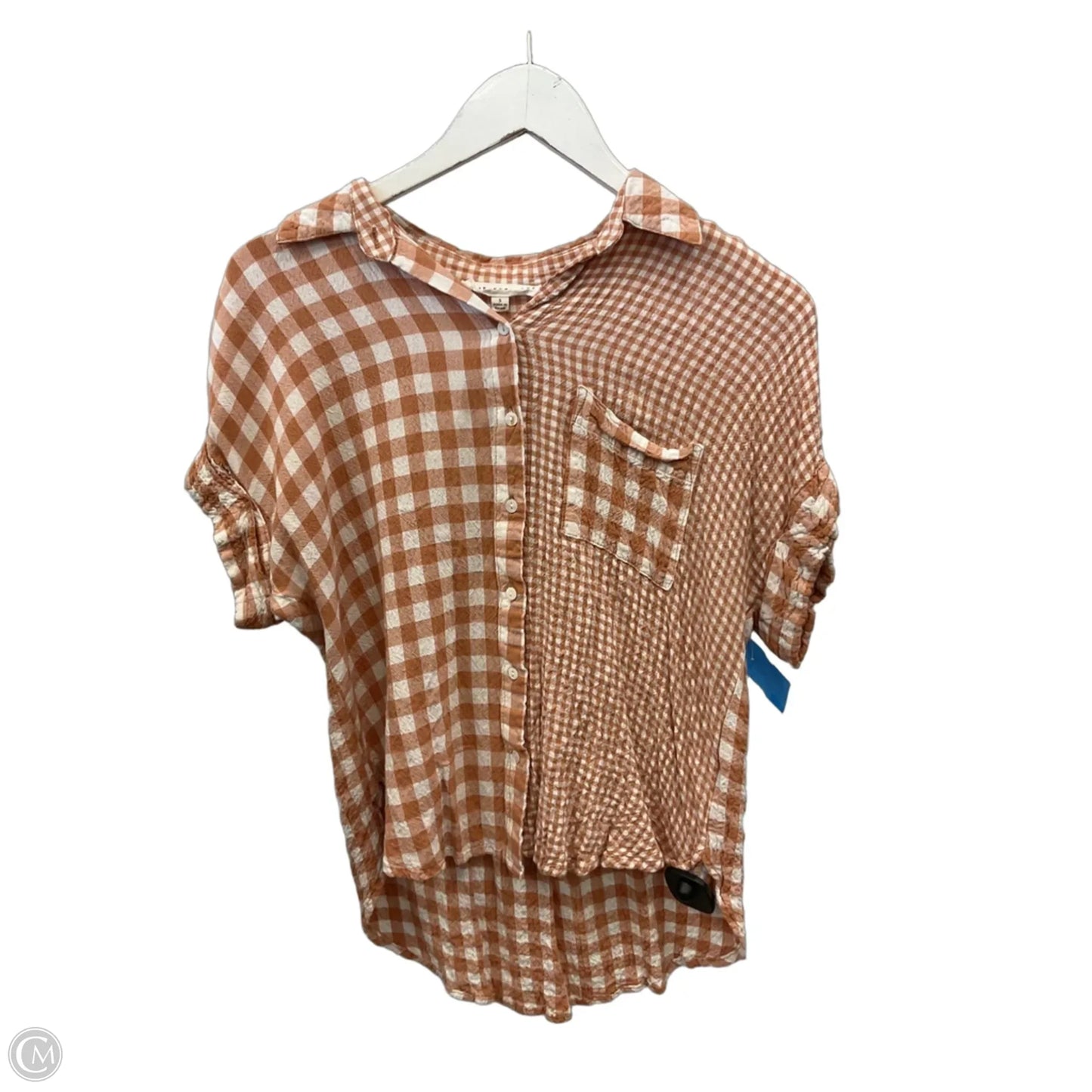 Top Long Sleeve By Jane And Delancey In Orange, Size: S