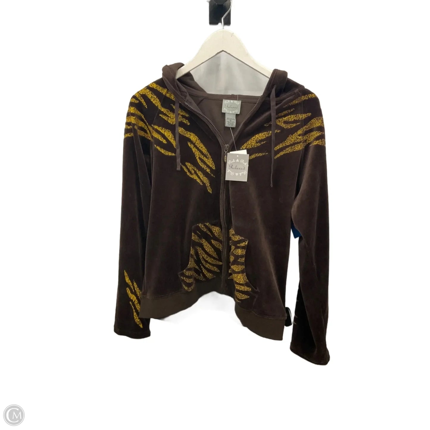 Jacket Other By Peck And Peck In Brown, Size: Xl