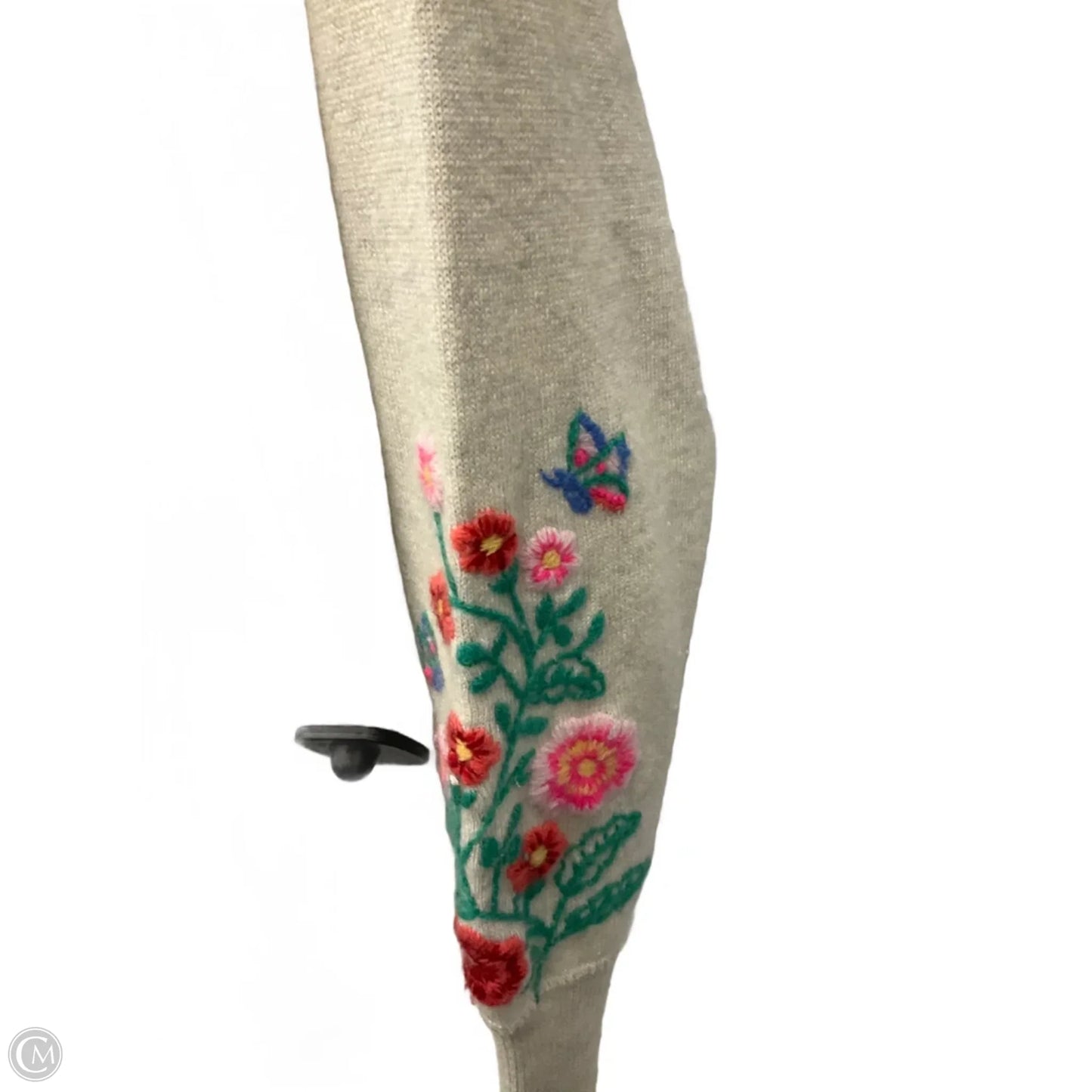 Sweater Cashmere By Autumn Cashmere In Cream, Size: M