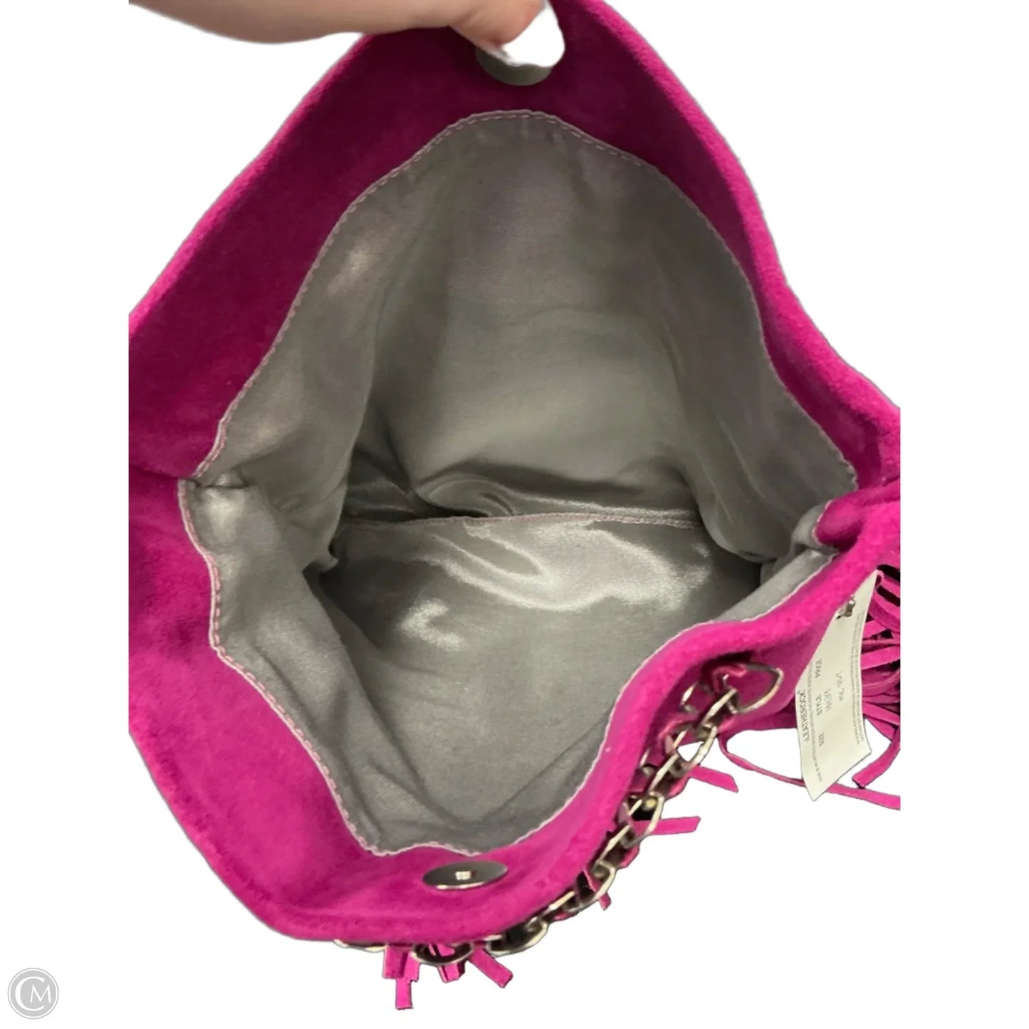 Crossbody Leather By Clothes Mentor, Size: Large