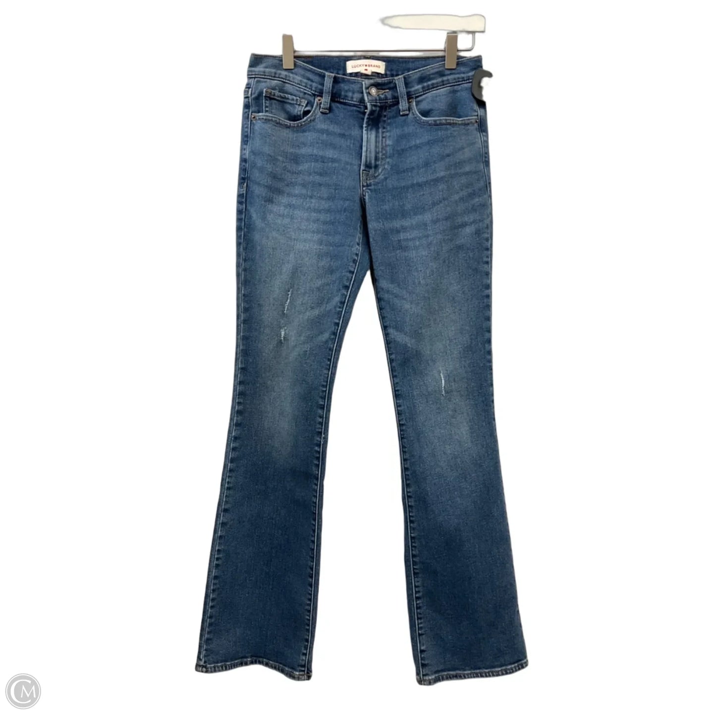 Jeans Boot Cut By Lucky Brand In Blue Denim, Size: 4