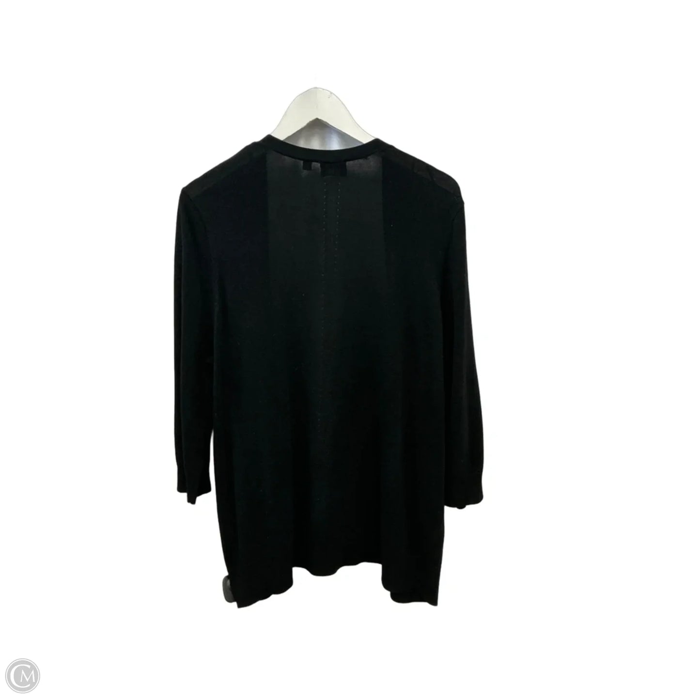 Sweater Cardigan By Cyrus In Black, Size: 1x