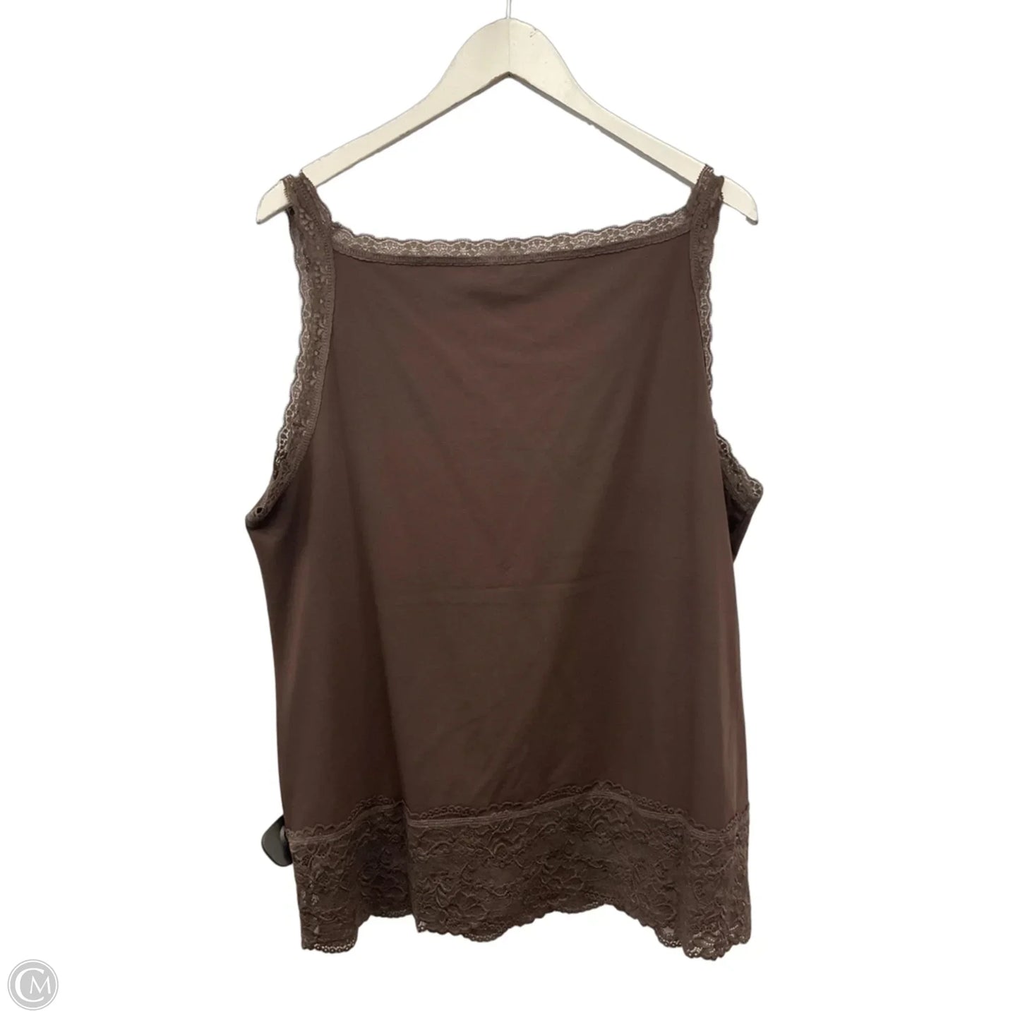 Tank Top By Sundance In Brown, Size: Xxl