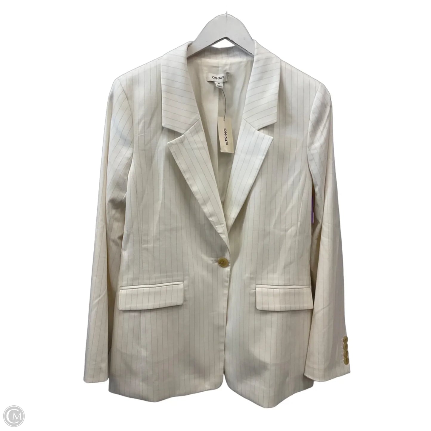 Blazer By On 34th In Cream, Size: M