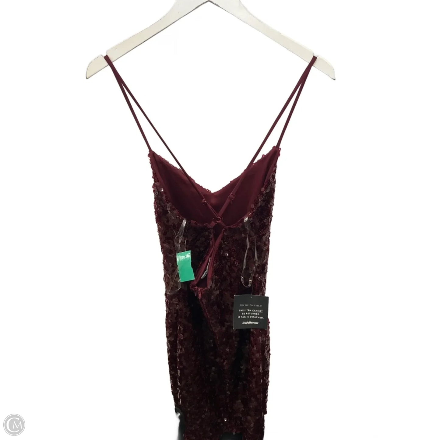 Dress Party Short By Charlotte Russe In Red, Size: M