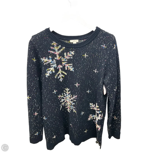 Sweater By J. Jill In Navy, Size: M