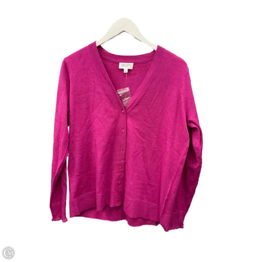 Cardigan By Clothes Mentor In Purple, Size: S