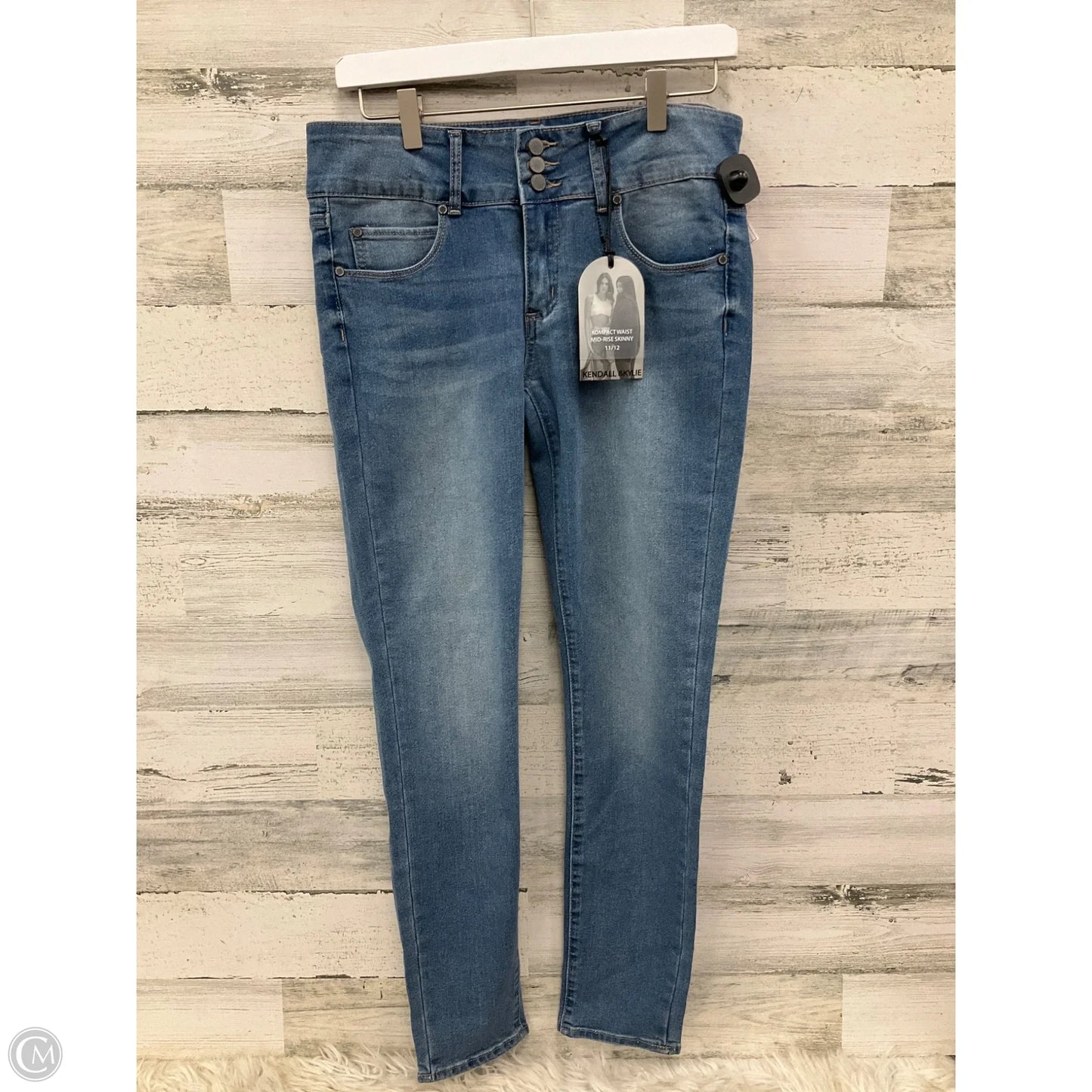 Jeans Skinny By Kendra Scott In Blue Denim, Size: 12