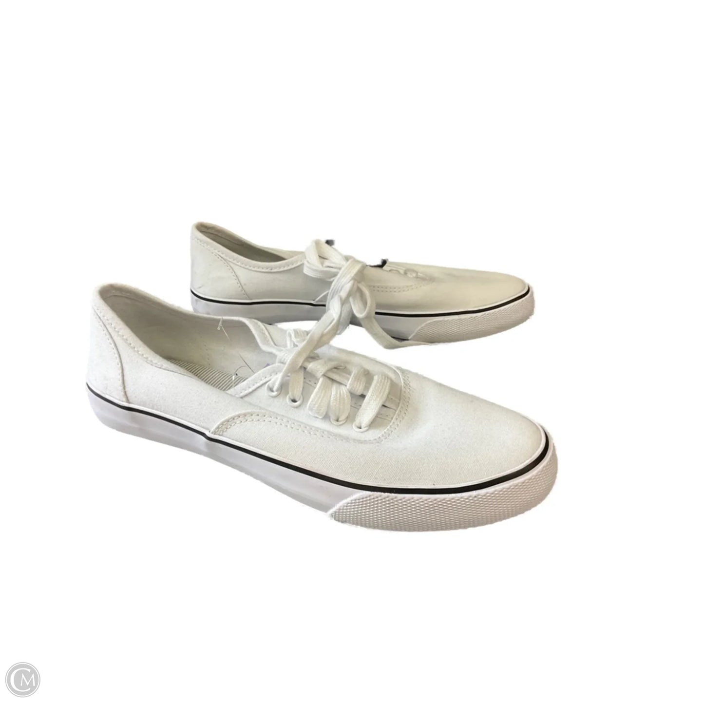 Shoes Sneakers By Mossimo In White, Size: 7