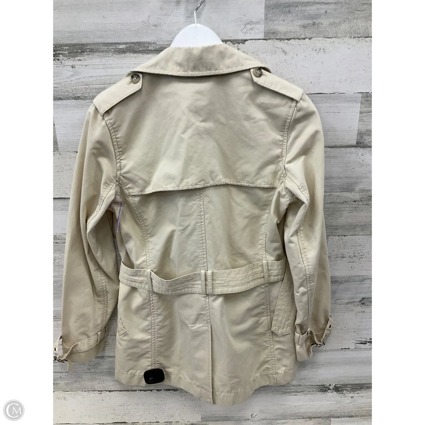 Jacket Utility By Eddie Bauer In Beige, Size: S
