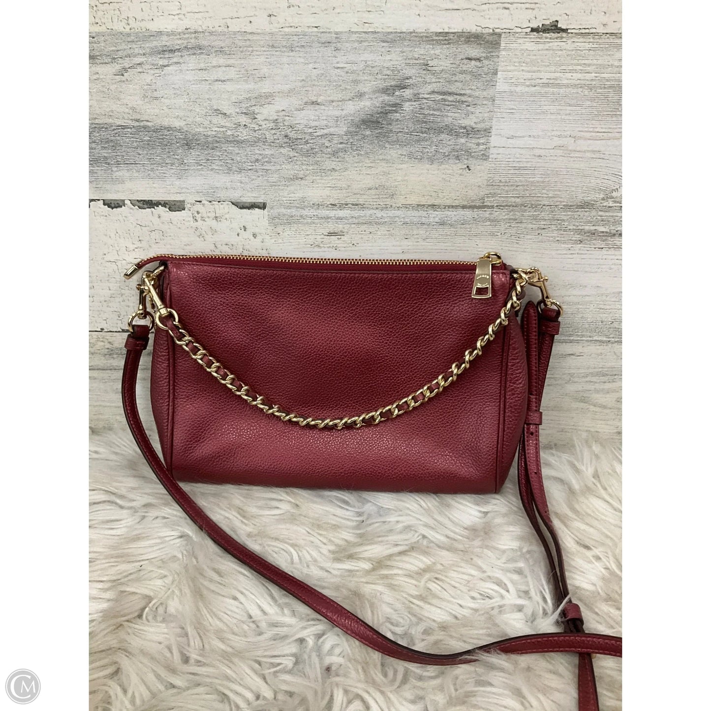 Crossbody Designer By Coach, Size: Small