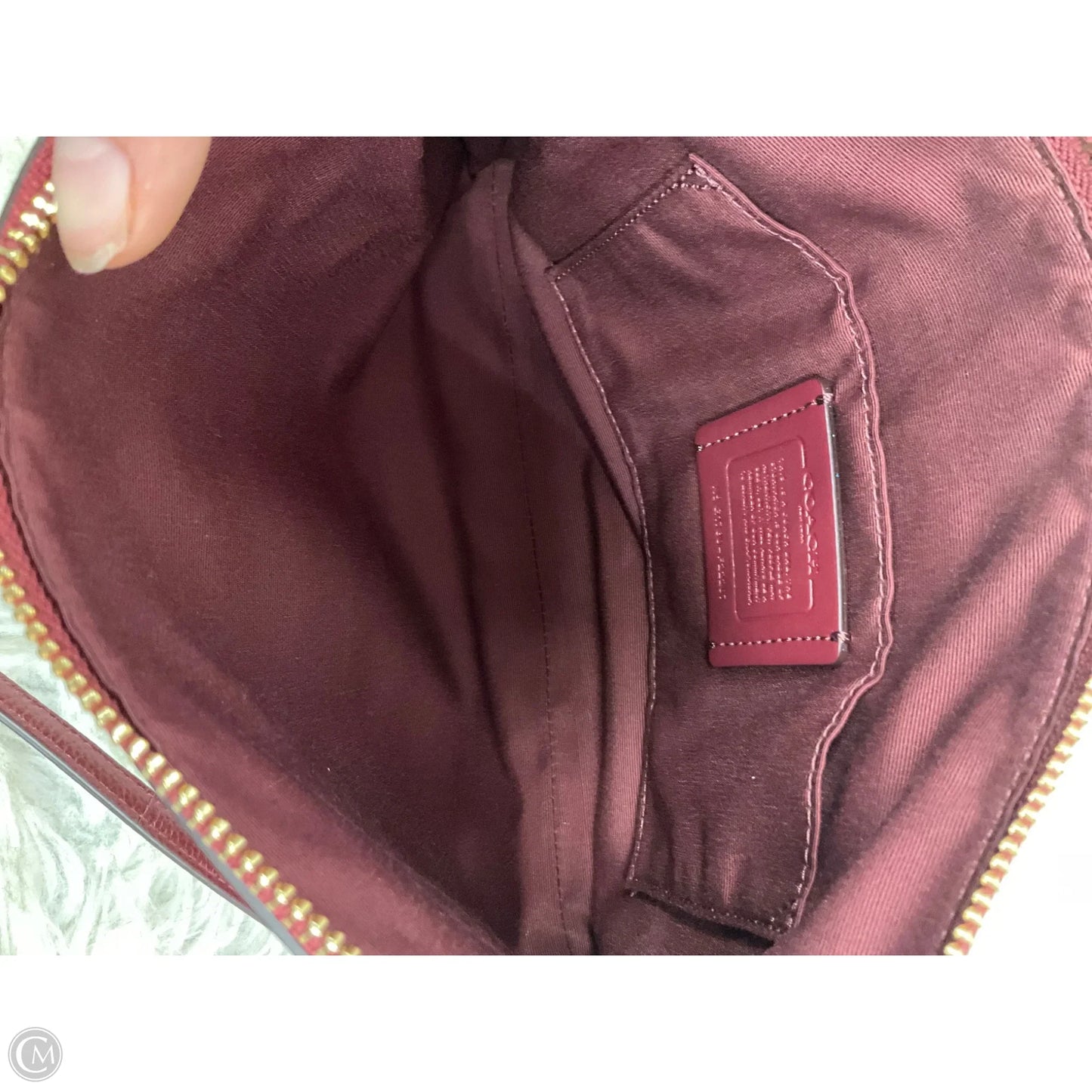 Crossbody Designer By Coach, Size: Small