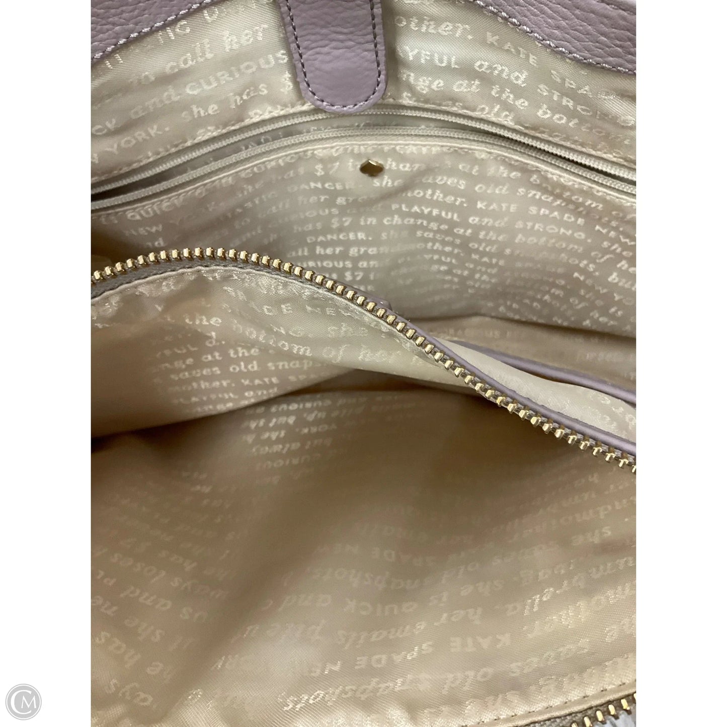 Handbag Designer By Kate Spade, Size: L