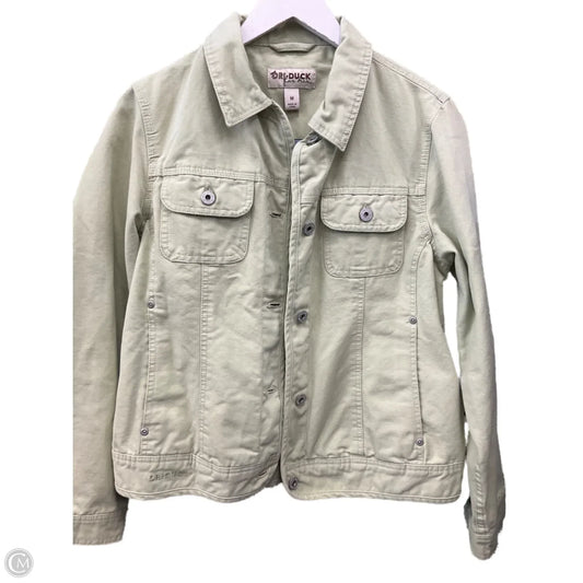 Jacket Denim By Clothes Mentor In Green, Size: M