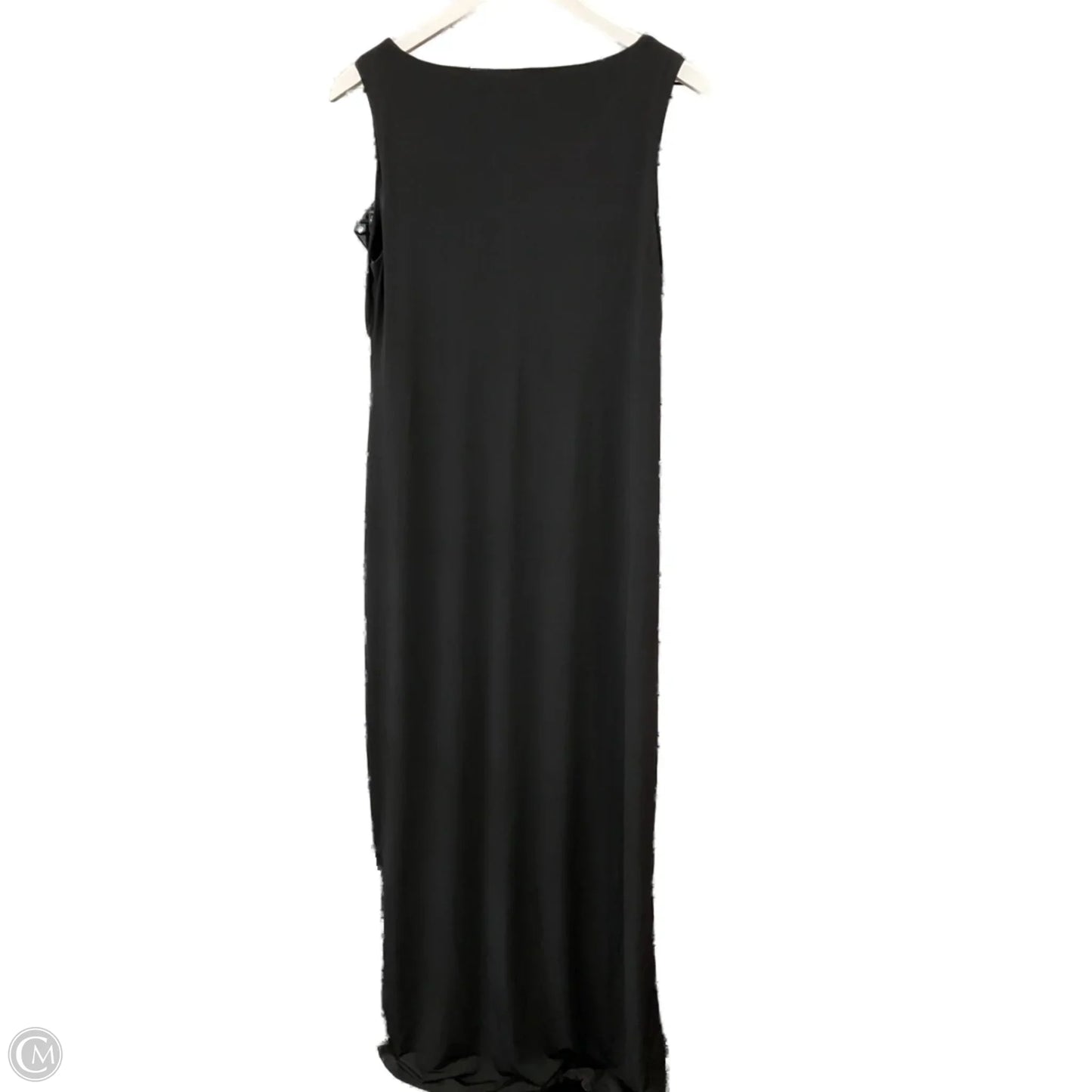 Dress Casual Maxi By Carmen By Carmen Marc Valvo In Black, Size: M