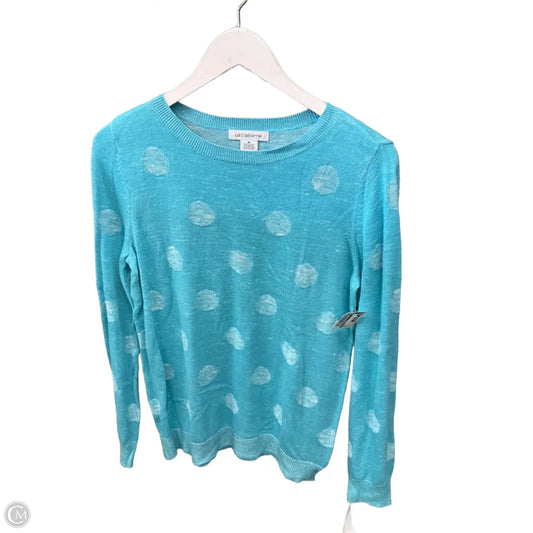 Sweater By Liz Claiborne In Blue, Size: M