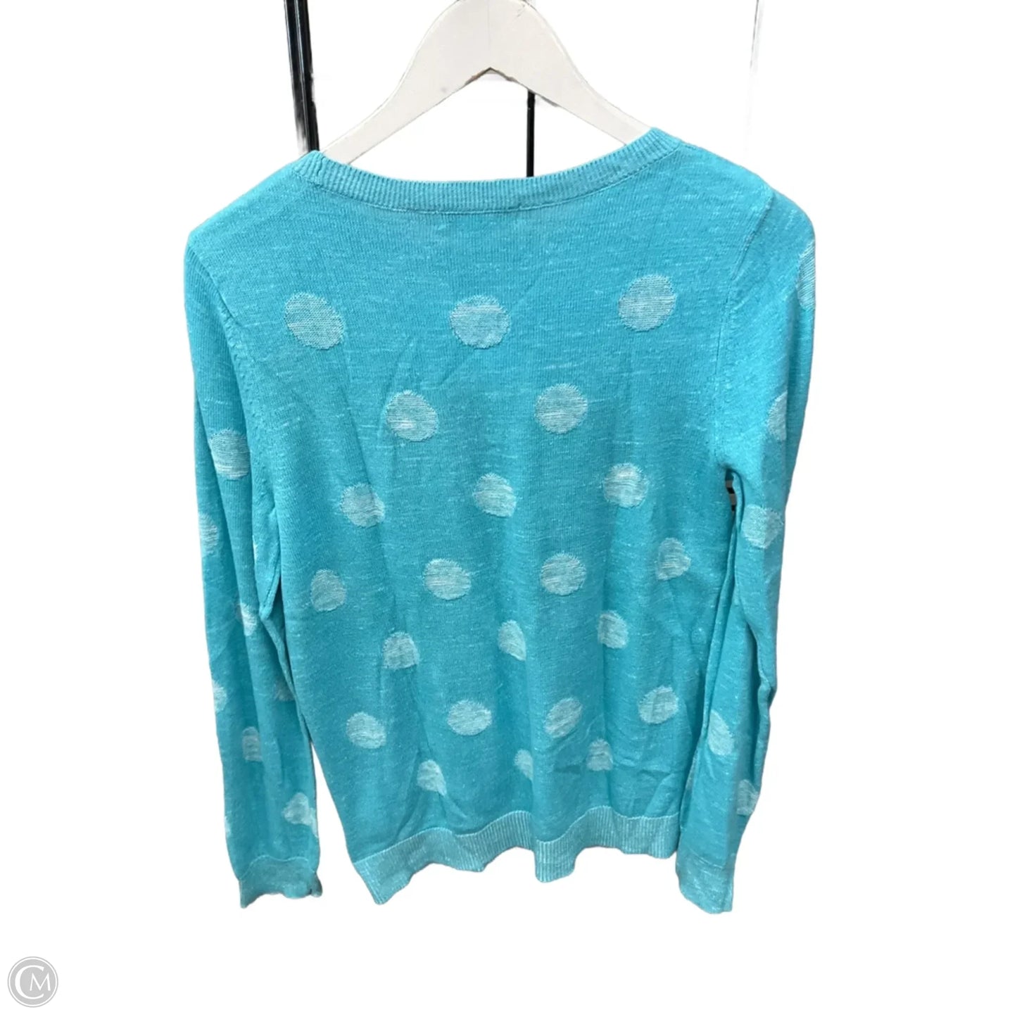 Sweater By Liz Claiborne In Blue, Size: M