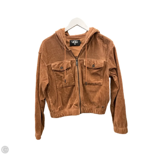 Jacket Designer By Ugg In Brown, Size: S