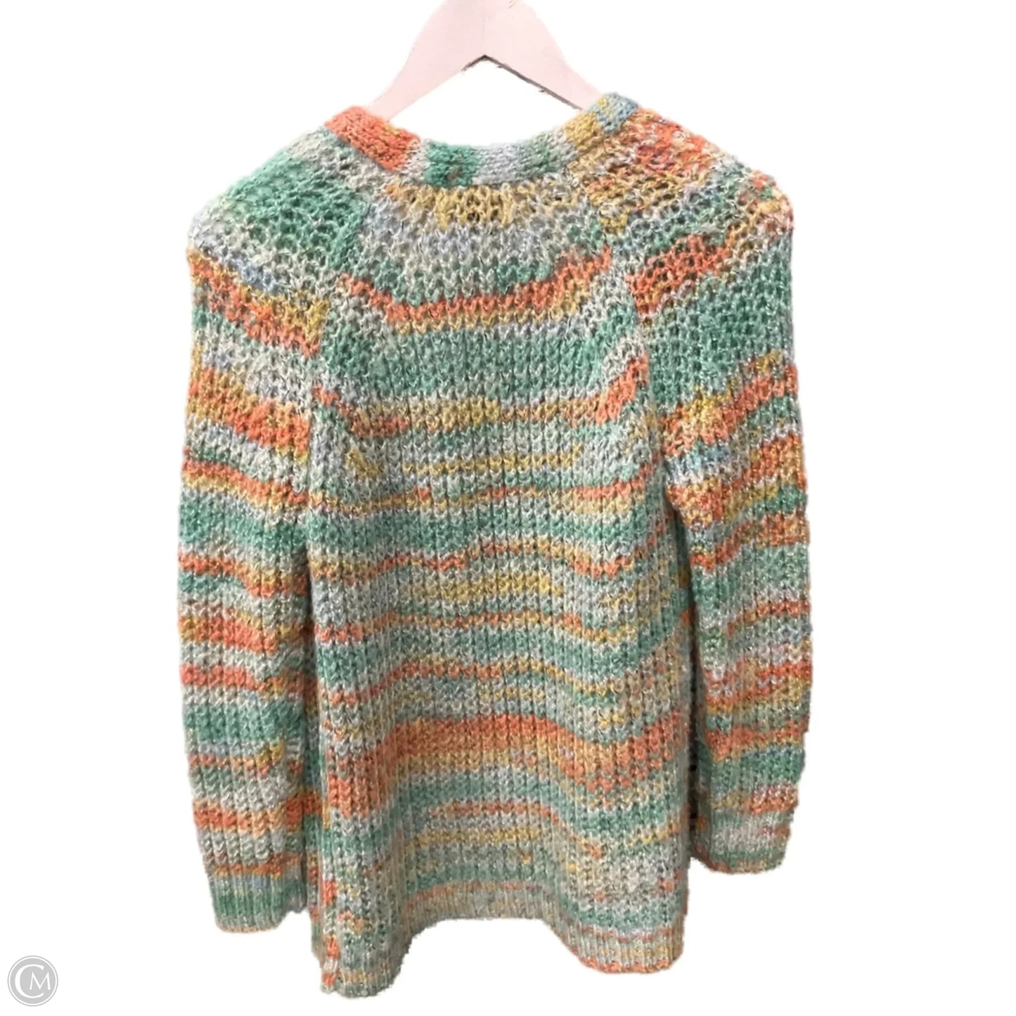 Sweater Cardigan By Maurices In Green, Size: M