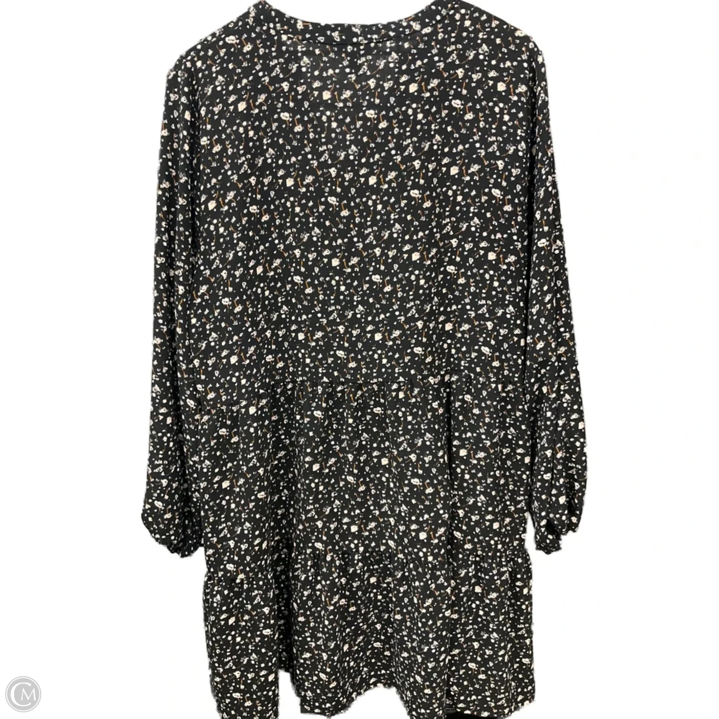 Dress Casual Midi By Nine West Apparel In Black, Size: Xl