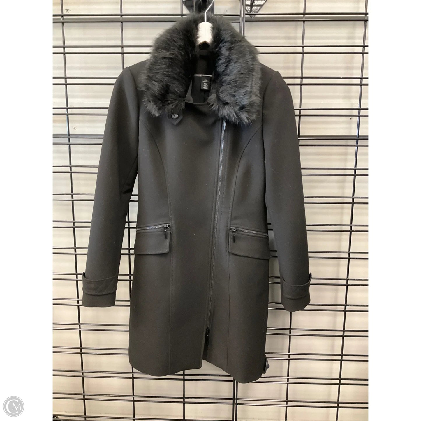 Coat Other By White House Black Market In Black, Size: Xs