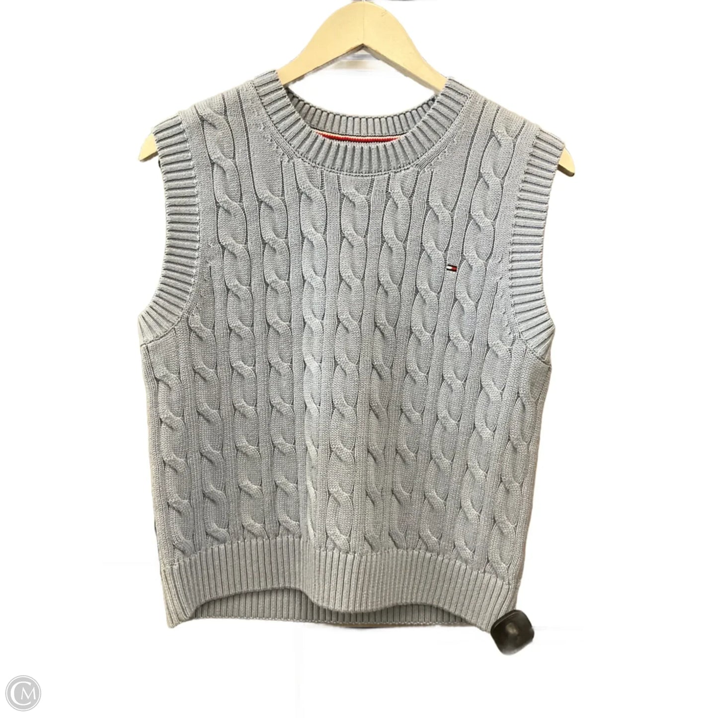 Vest Sweater By Tommy Hilfiger In Blue, Size: Xs