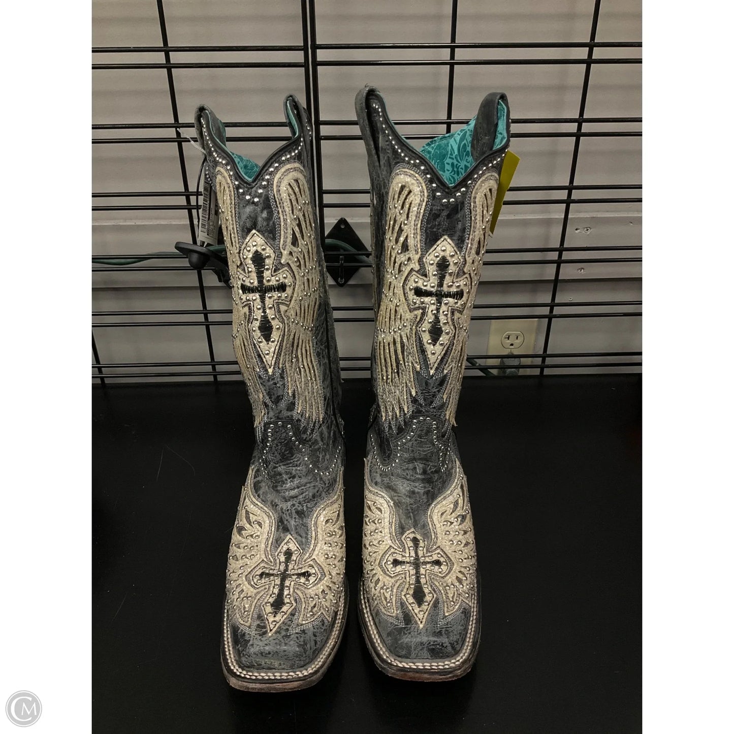 Boots Western By Corral In Grey & White, Size: 10