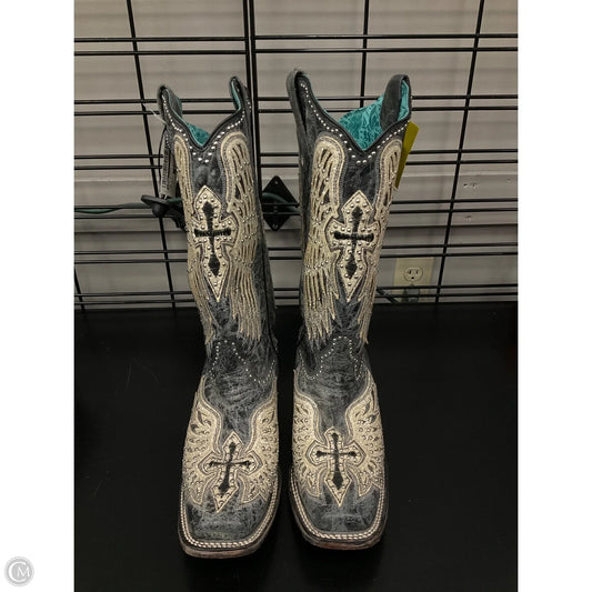 Boots Western By Corral In Grey & White, Size: 10