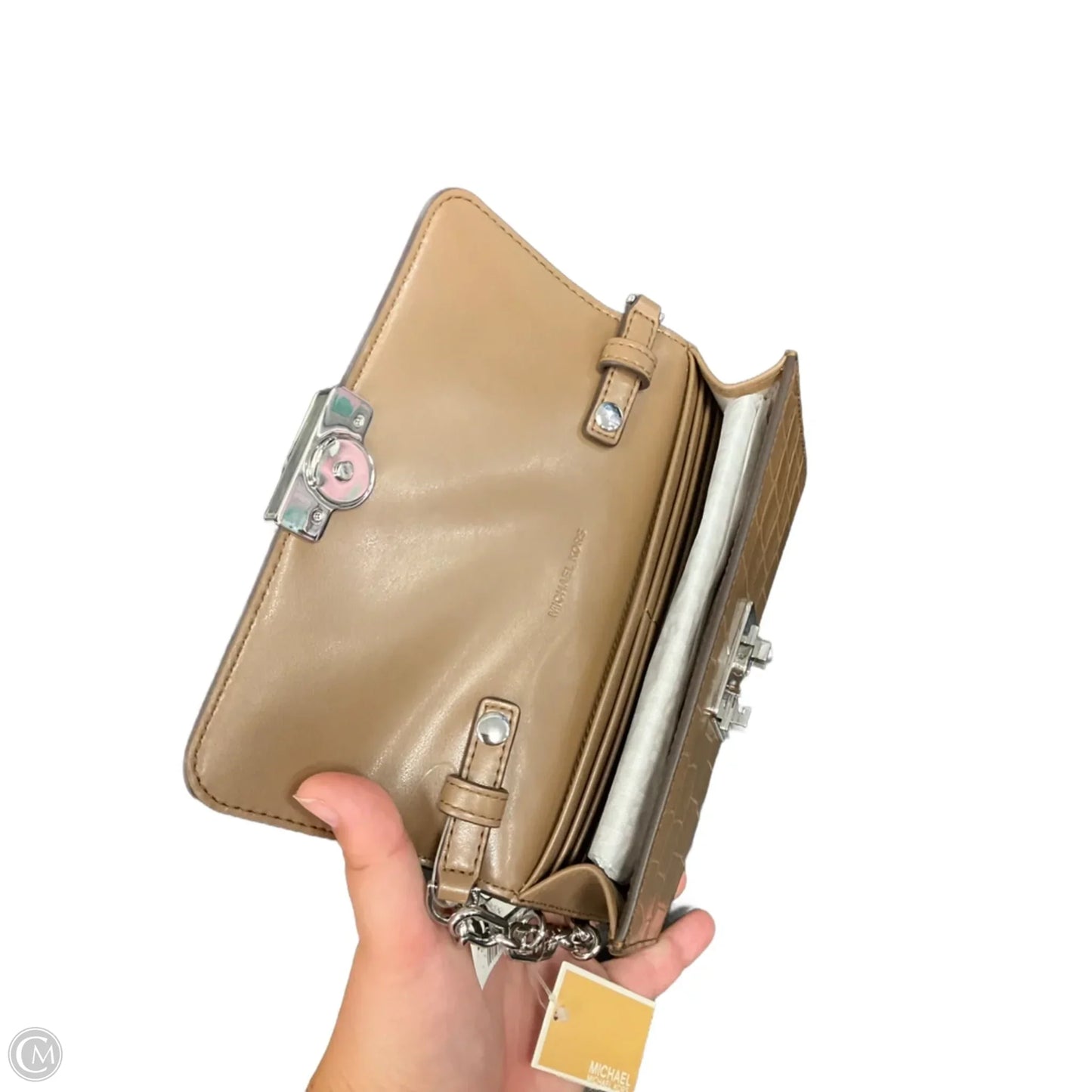 Crossbody Designer By Michael Kors, Size: Small