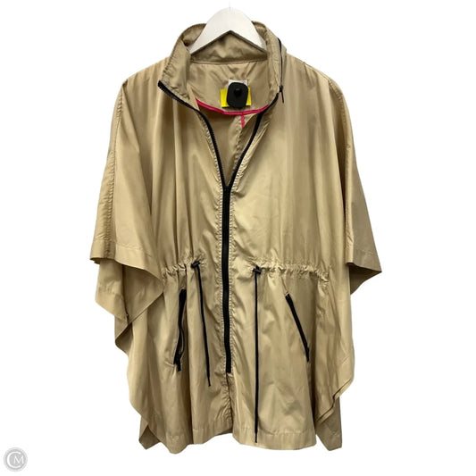 Jacket Windbreaker By Westport In Beige, Size: L
