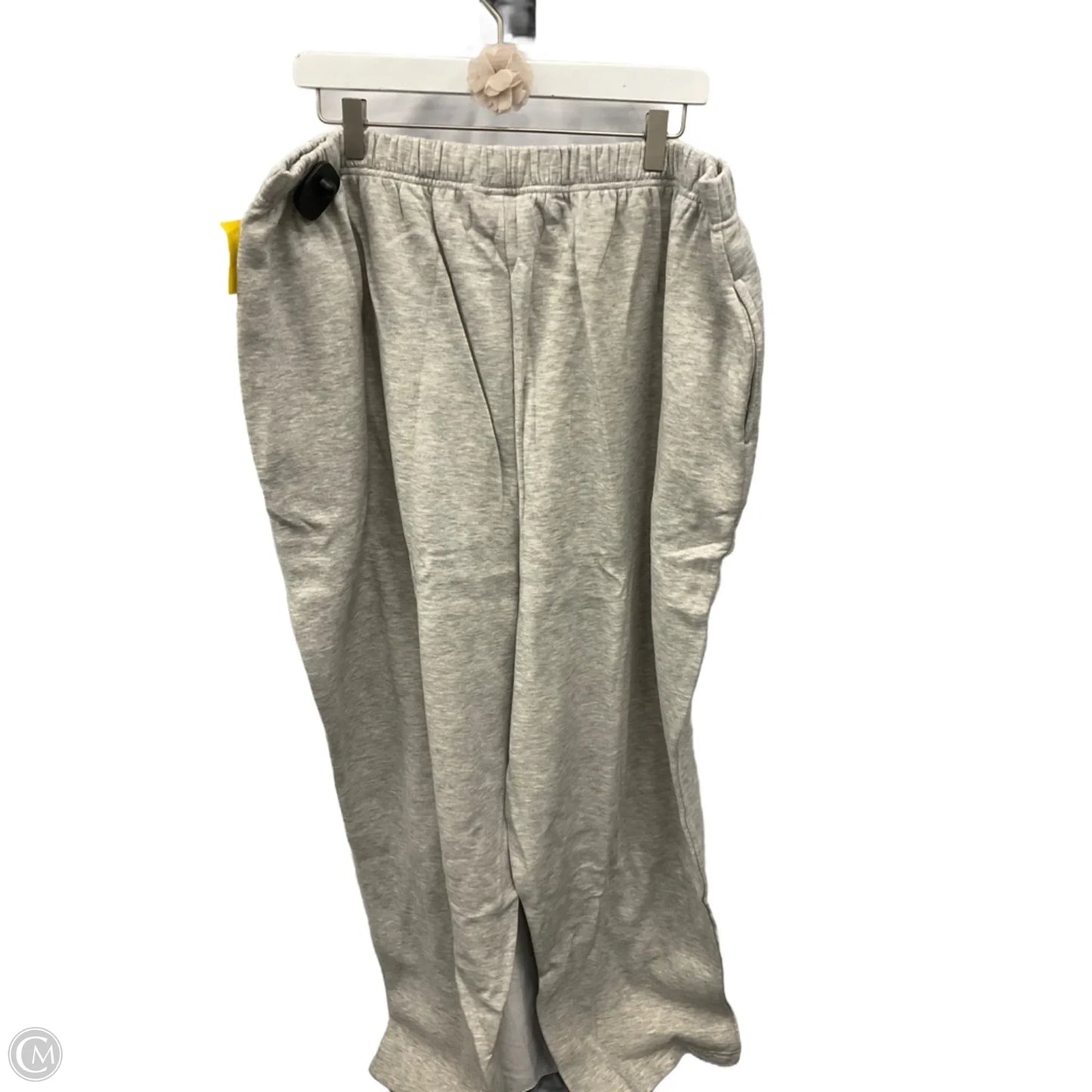 Lounge Set Pants By Woman Within In Grey, Size: 3x