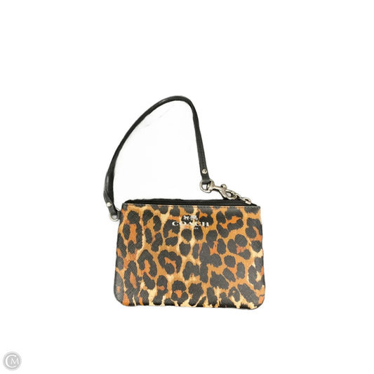 Wristlet Designer By Coach, Size: Small