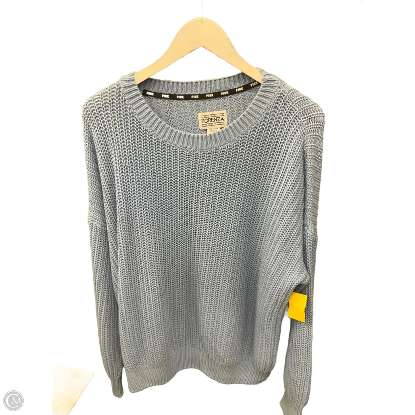 Sweater By Pink In Blue, Size: L