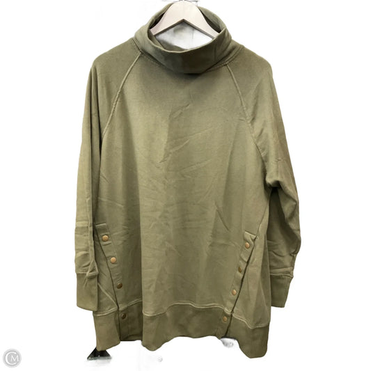 Sweatshirt Collar By Maurices In Green, Size: Xl