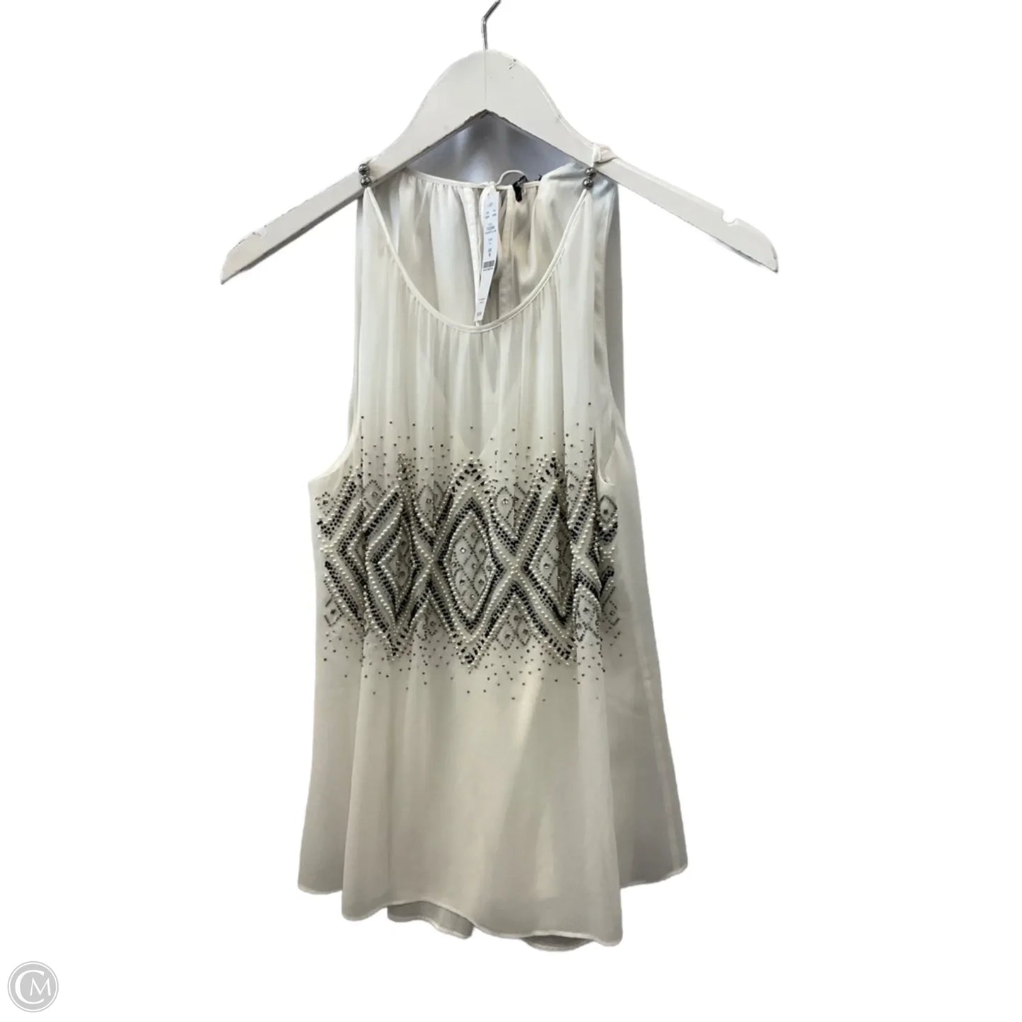 Top Sleeveless By White House Black Market In White, Size: M