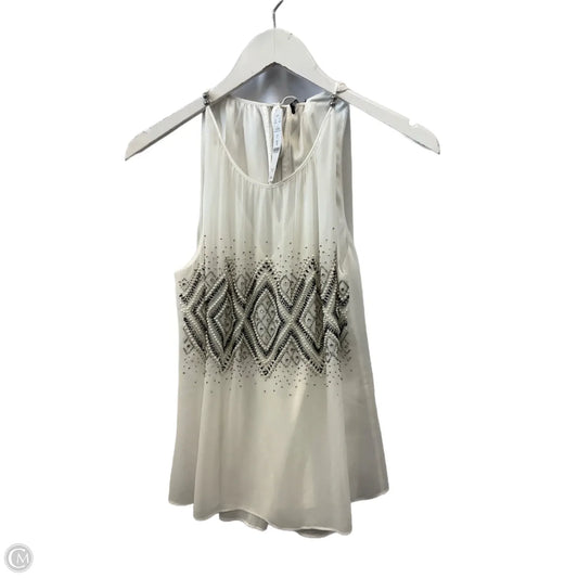 Top Sleeveless By White House Black Market In White, Size: M