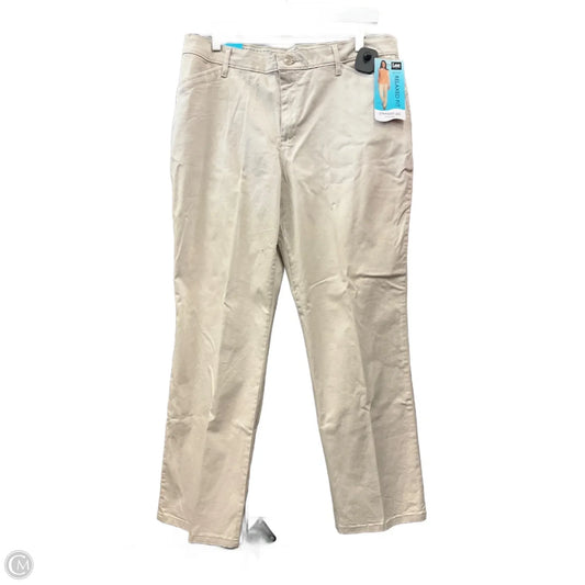Pants Chinos & Khakis By Lee In Beige, Size: 12