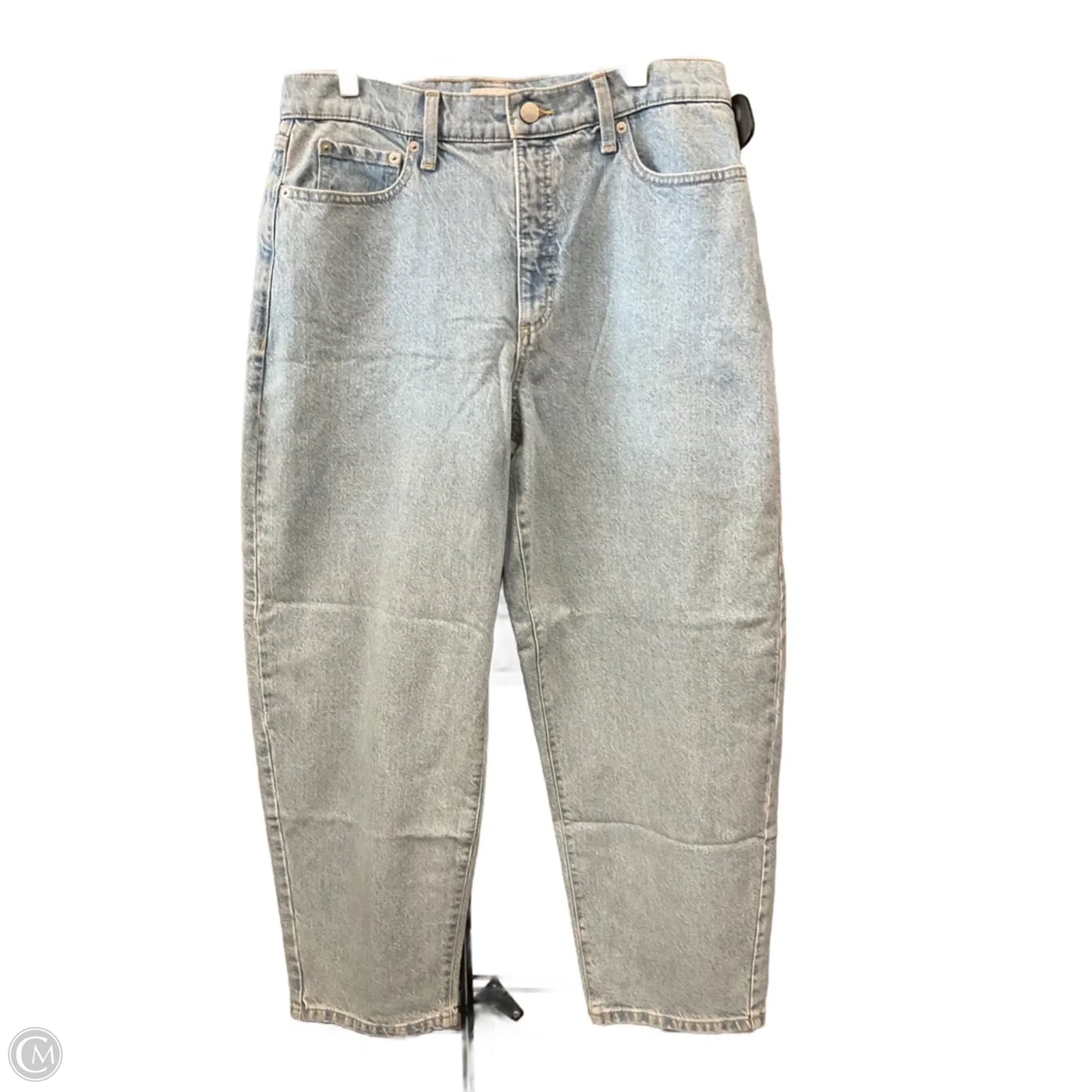 Jeans Wide Leg By Banana Republic In Blue Denim, Size: 10