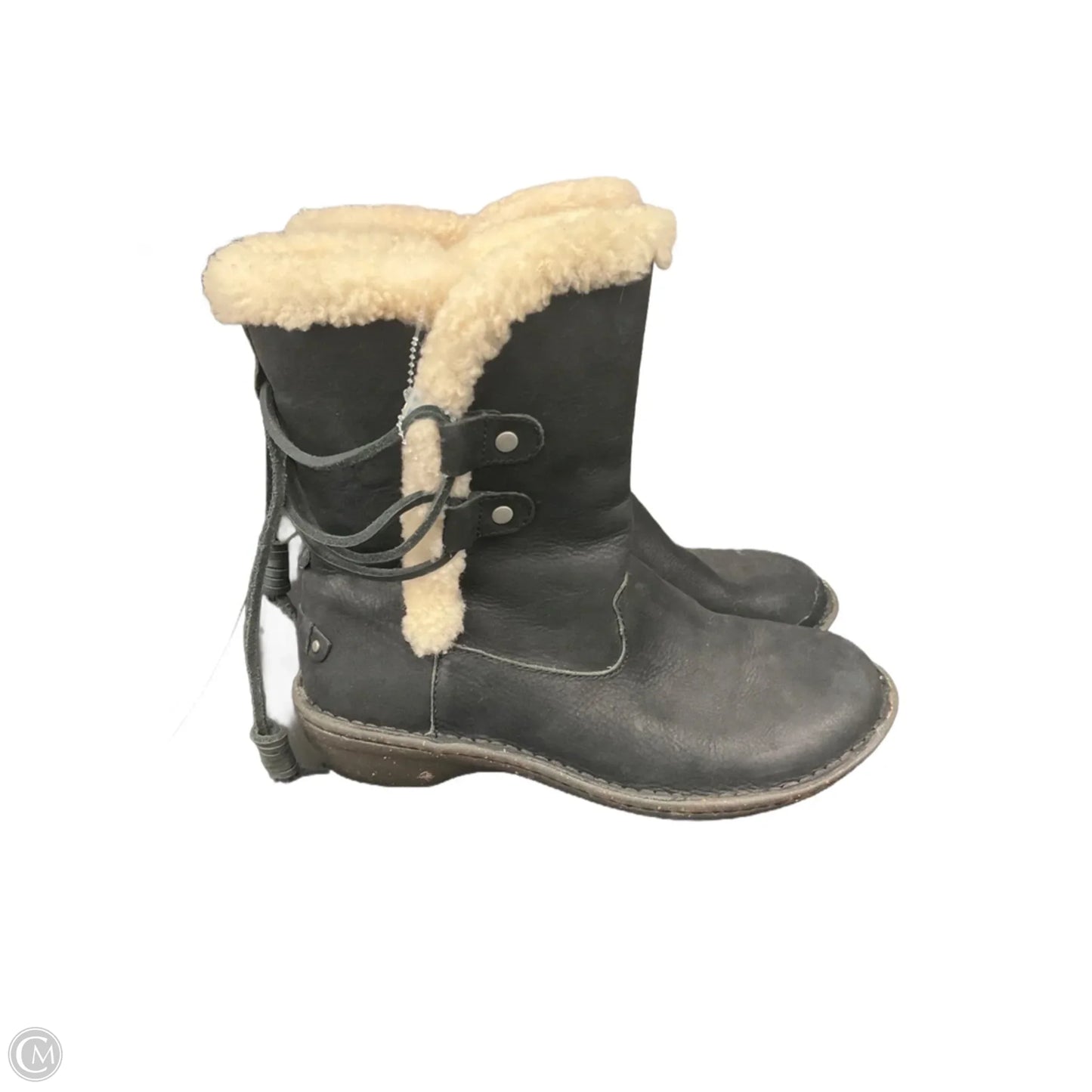 Boots Designer By Ugg In Black, Size: 7