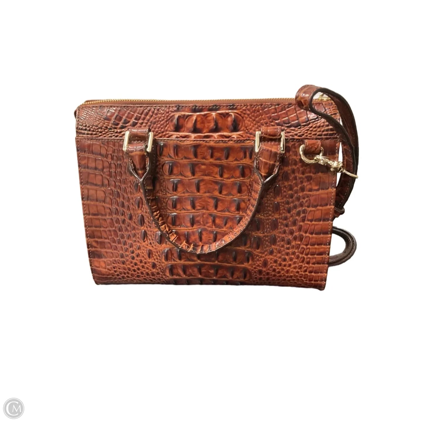 Handbag Designer By Brahmin, Size: Medium