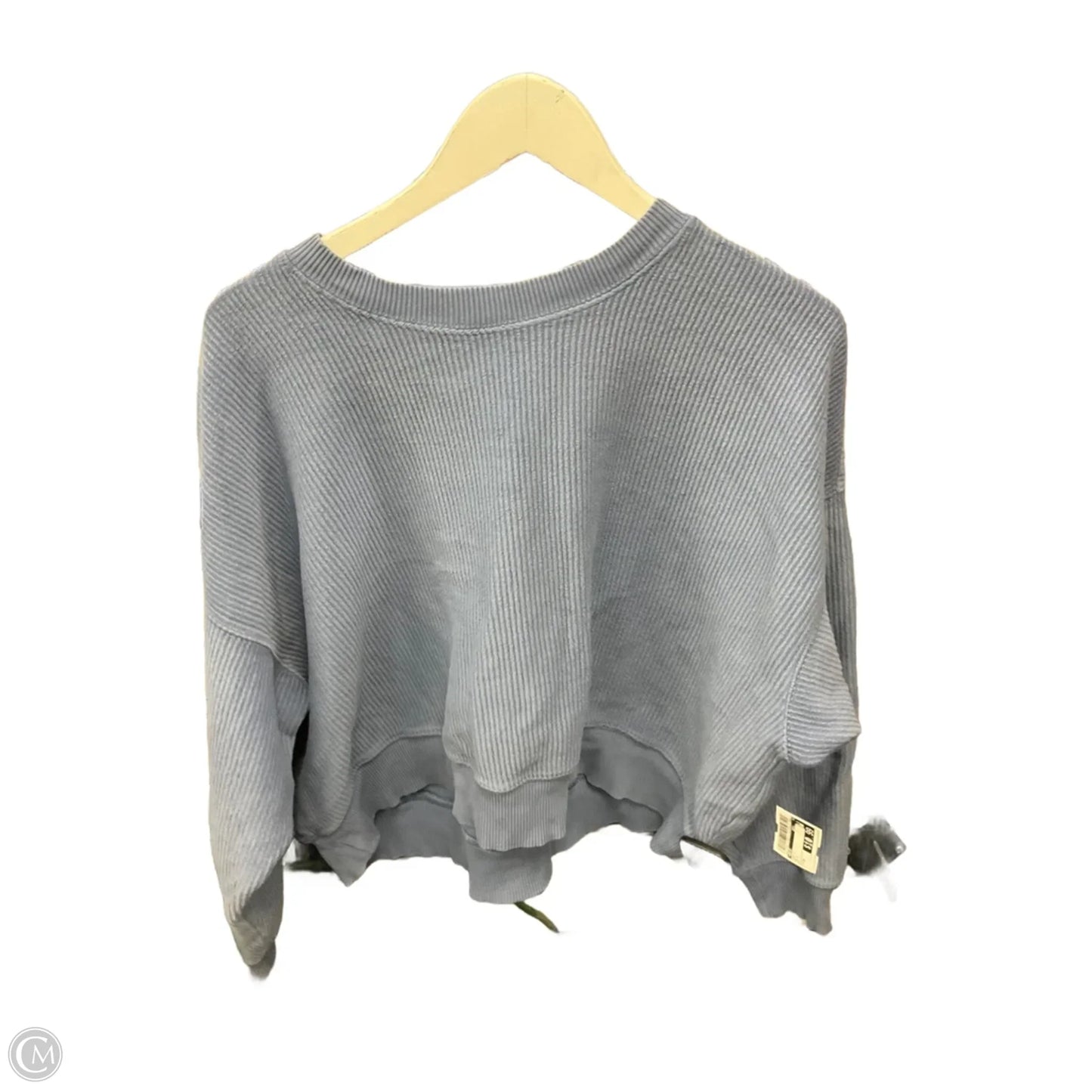 Top Long Sleeve By Aerie In Blue, Size: M