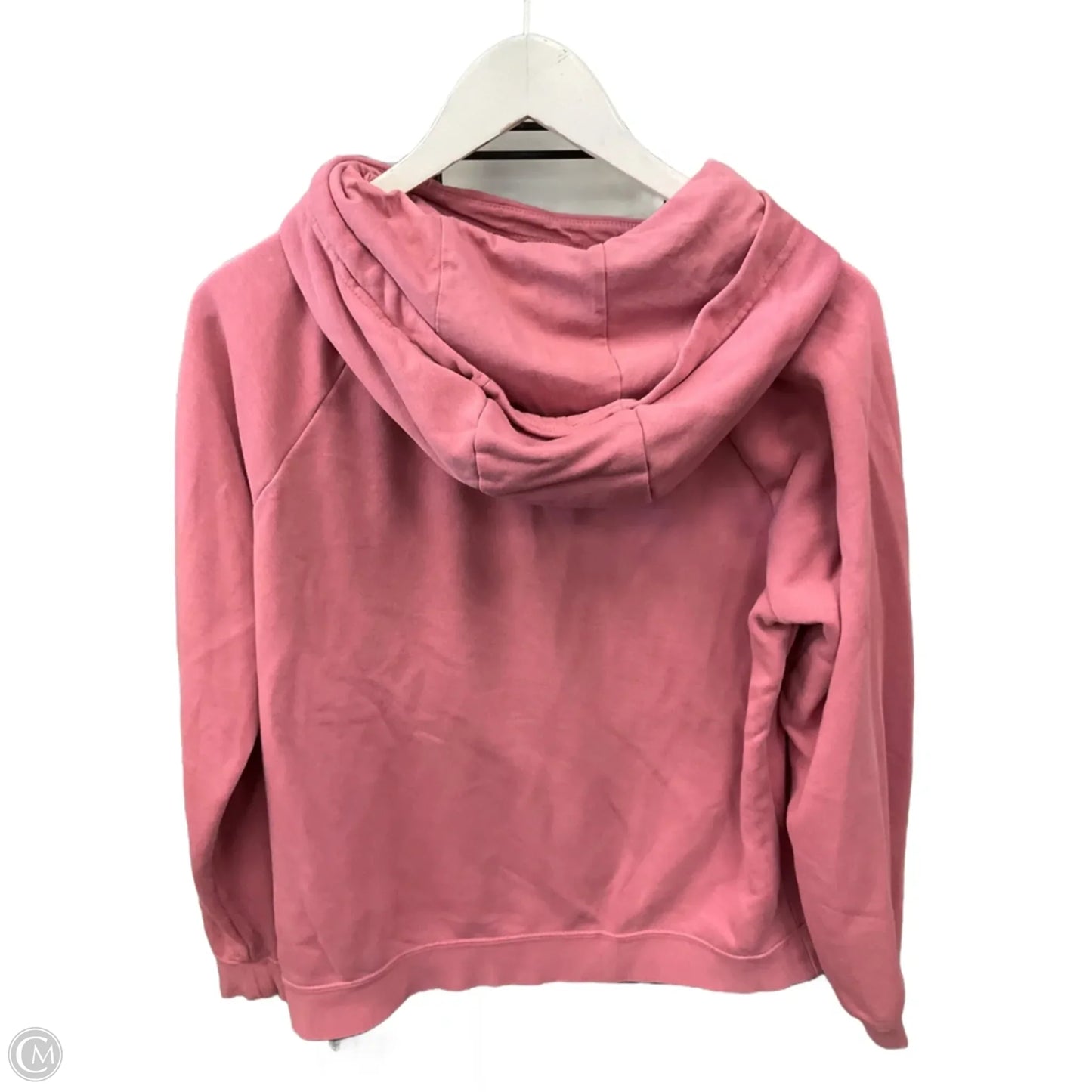 Sweatshirt Hoodie By Nike Apparel In Pink, Size: M